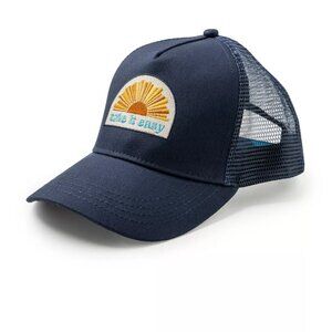 NWT Pacific Brim Trucker Hat Take It Easy